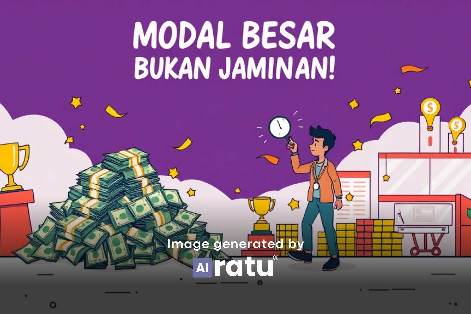Modal Besar Bukan Jaminan!
